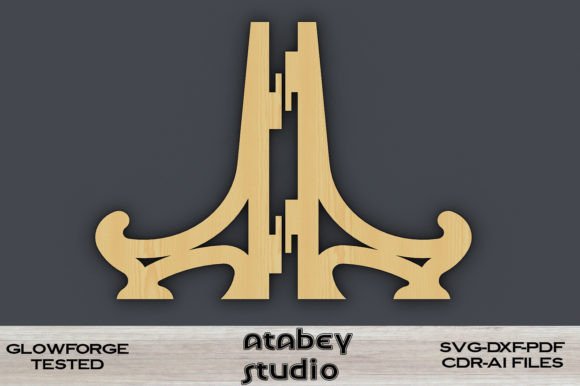 Download Dish Frame, Plate Holder Laser Cut Plans - Frame Collection