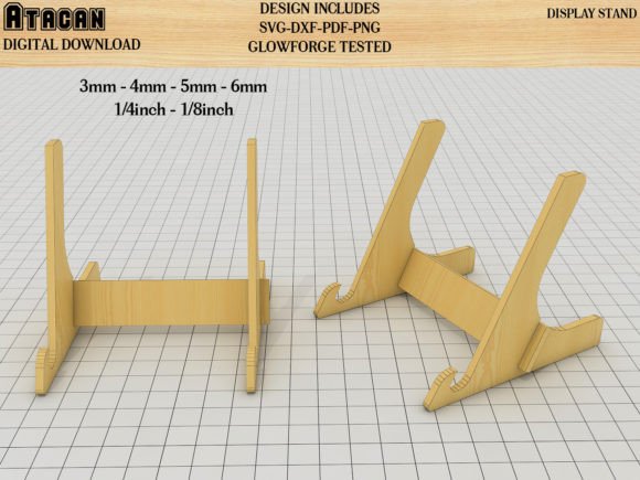 Download Dish Frame Plate Holder / Easel SVG File - Frame Collection