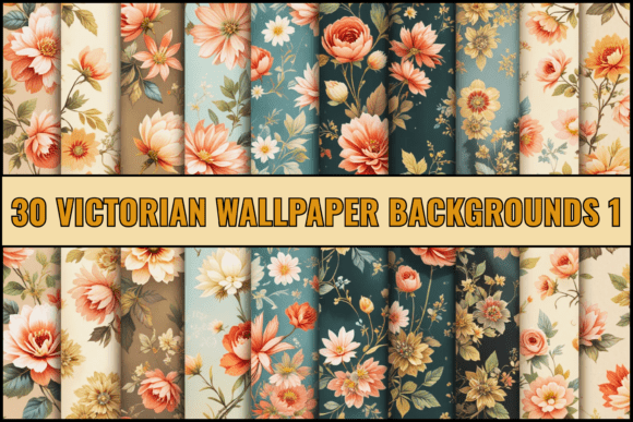 Download 30 Victorian Wallpaper Backgrounds 1 - Backgrounds Collection